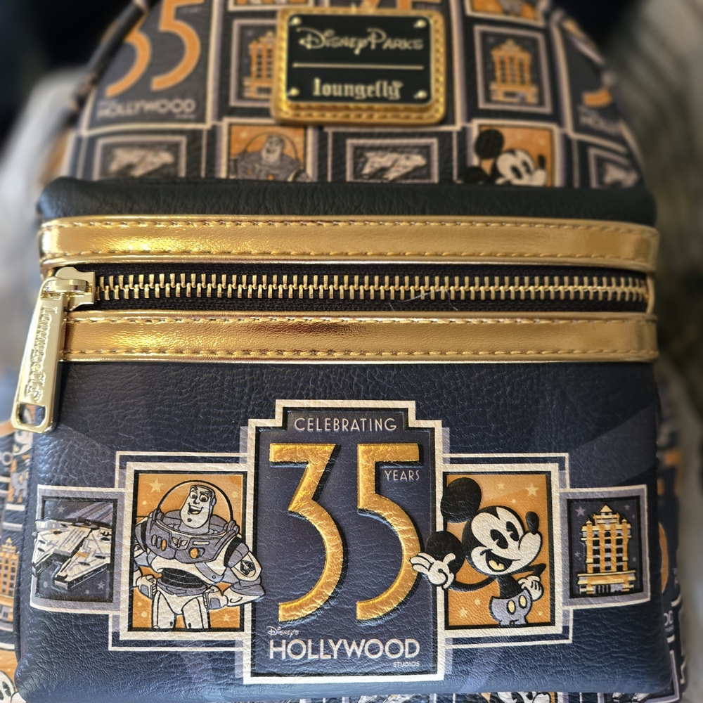 Loungefly Disney Parks 35th Anniversary Backpack - HOLLYWOOD STUDIOS